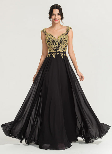 Robe Chic Longue Marine Élégante