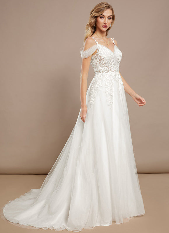 Robe Chic Mariée Aérienne - gallery 1