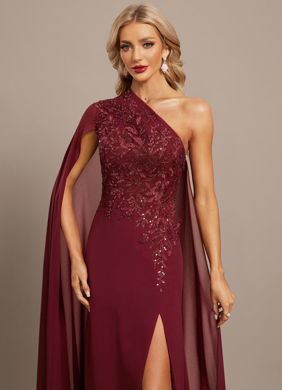 Robe Chic Rouge Mystique Élégant - gallery 1