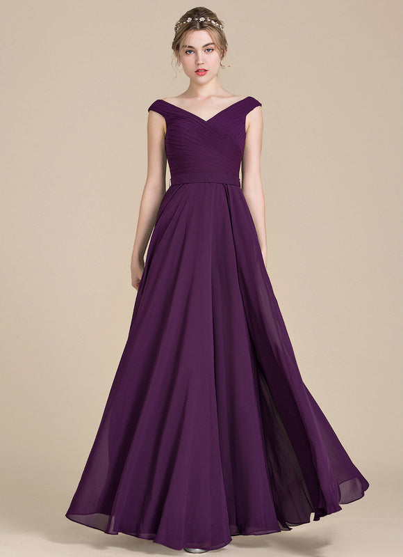 Robe Chic Éventail Violet