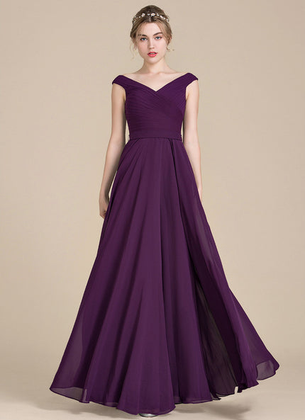 Robe Chic Éventail Violet
