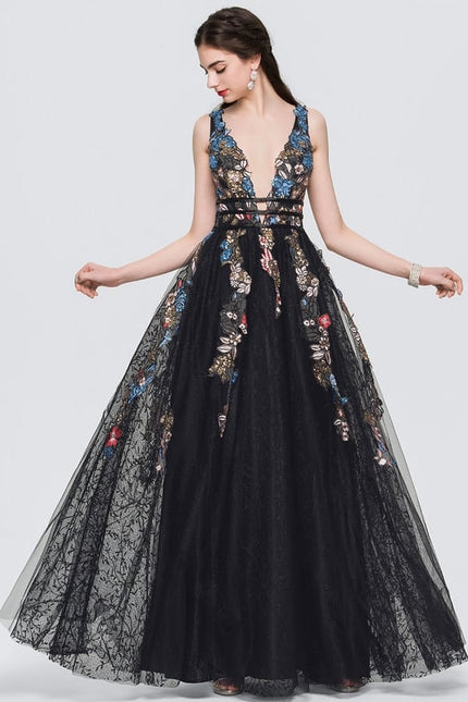 Robe Chic Gala Brodée