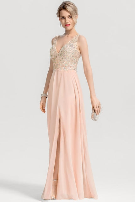 Robe Chic Éclatante Perles - gallery 4