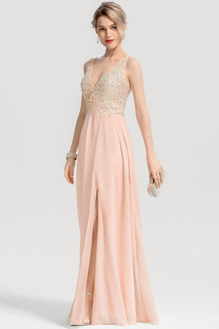 Robe Chic Éclatante Perles - gallery 4