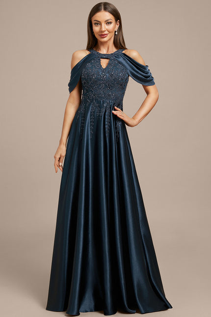 Robe Chic Satin Nuit - gallery 3