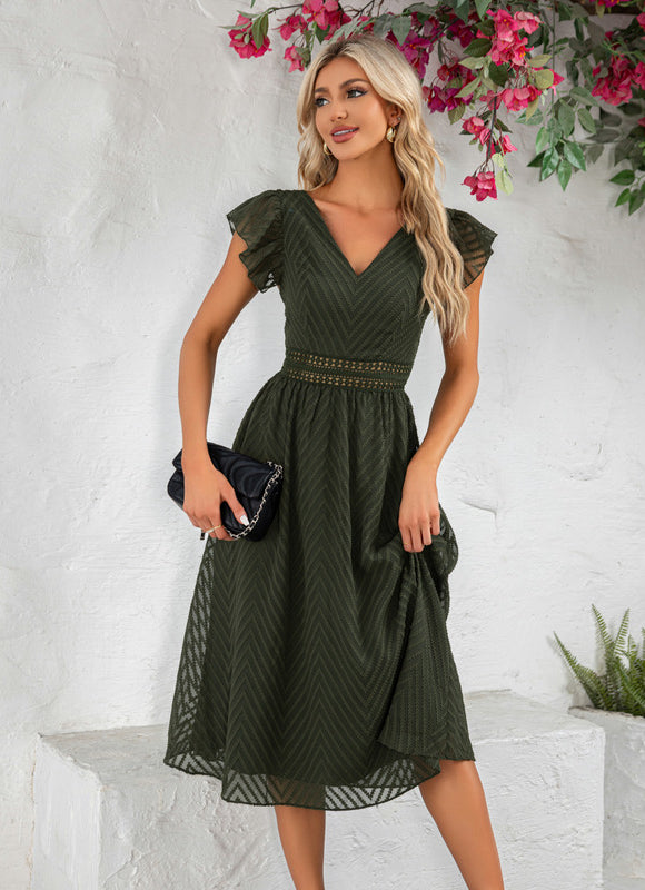 Robe Chic Viscose Ondulée - gallery 2