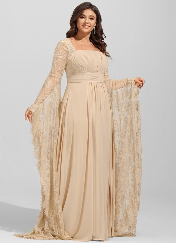 Robe Chic Col Carré Chic - gallery 7