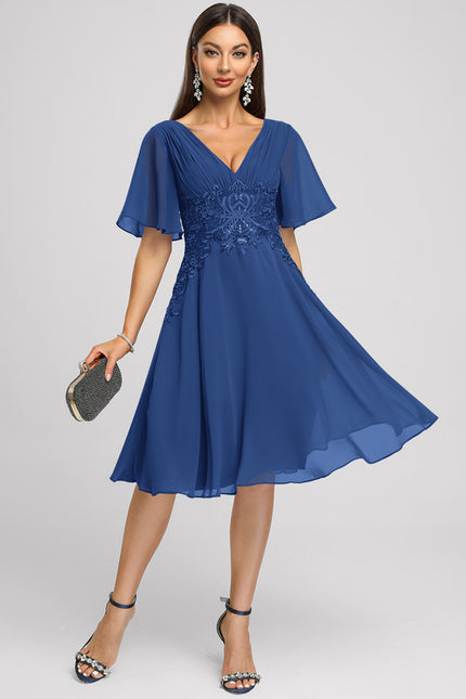 Robe Chic Aérienne Écarlate - gallery 2