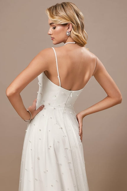 Robe Chic Perlée Légère - gallery 5