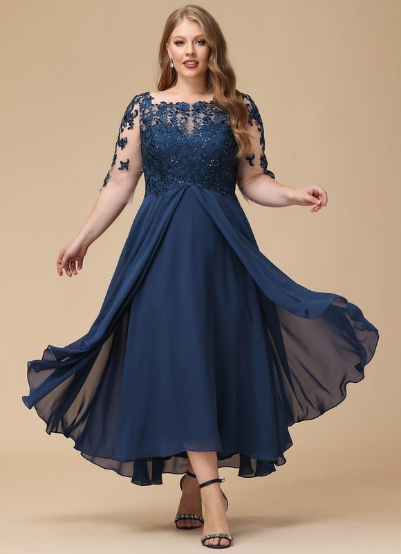 Robe Chic Élégance Ondulée - gallery 8
