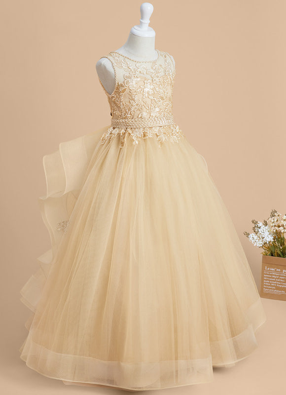 Robe Chic Dorée Tulle - gallery 5