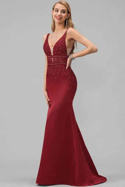 Robe Chic Dos Nu Plongeant