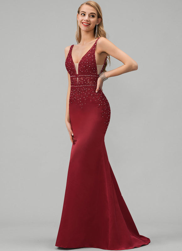 Robe Chic Dos Nu Plongeant