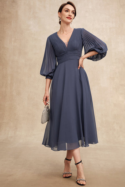 Robe Chic Chiffon Marine - gallery 2