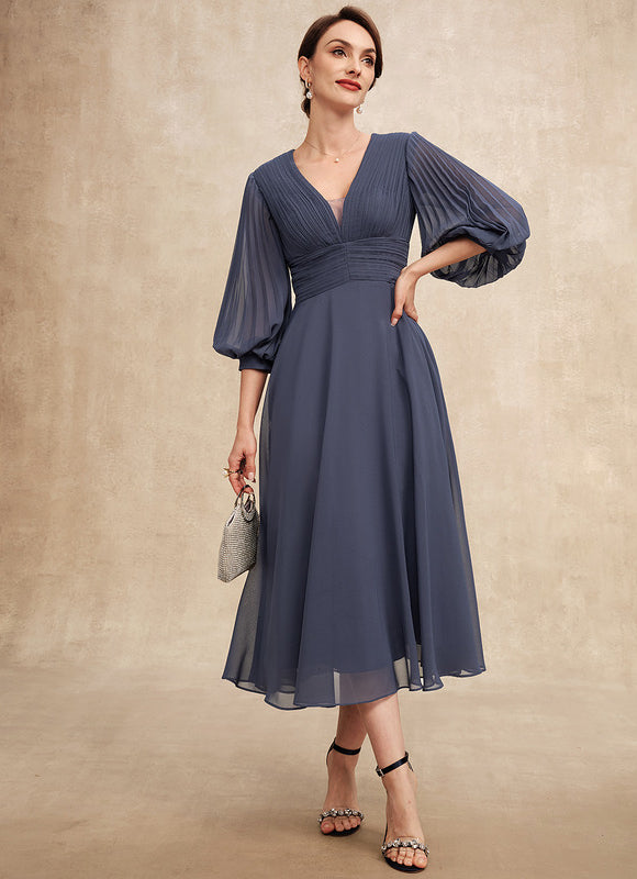 Robe Chic Chiffon Marine - gallery 2