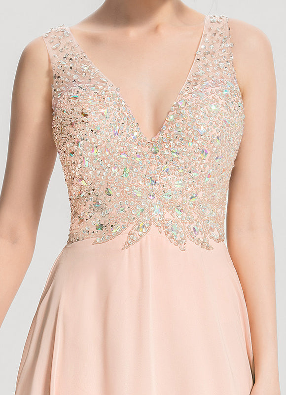 Robe Chic Éclatante Perles - gallery 1