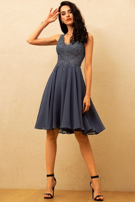 Robe Chic Émeraude Éclatante - gallery 5