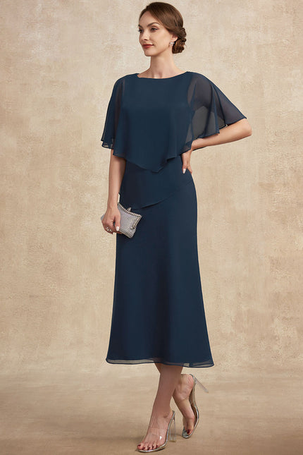 Robe Chic Élégance Marine Fluidité - gallery 4