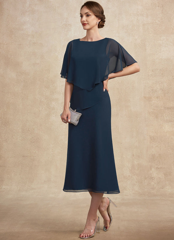 Robe Chic Élégance Marine Fluidité - gallery 4
