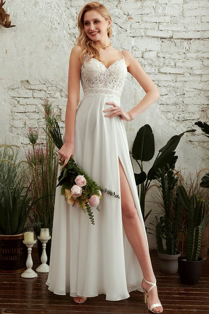 Robe Blanche Plage Chic - gallery 4