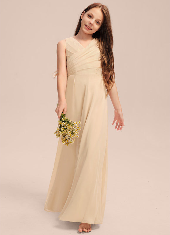 Robe Chic Longue Chiffon Junior - gallery 5