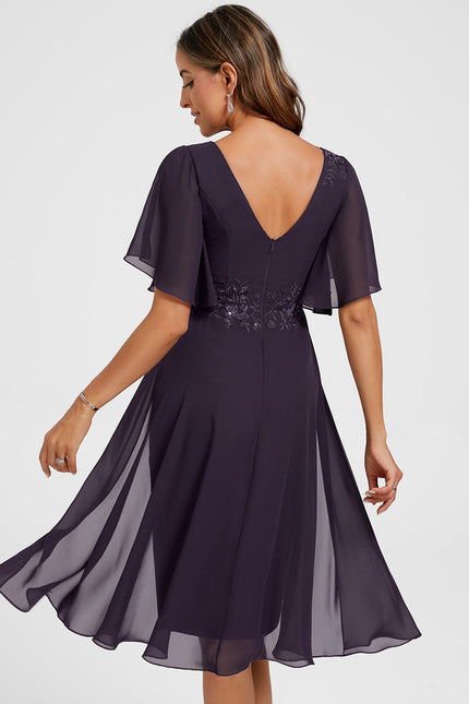 Robe Chic Mauve Fluide - gallery 6