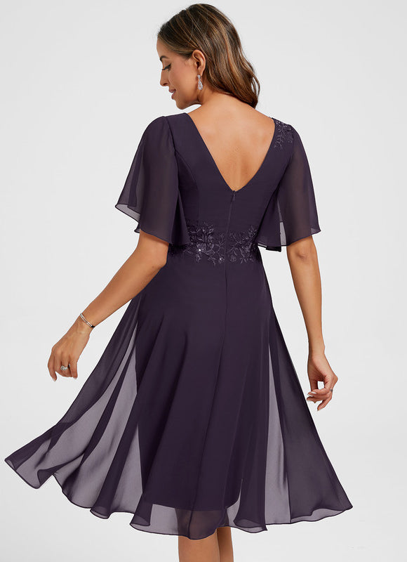 Robe Chic Mauve Fluide - gallery 6