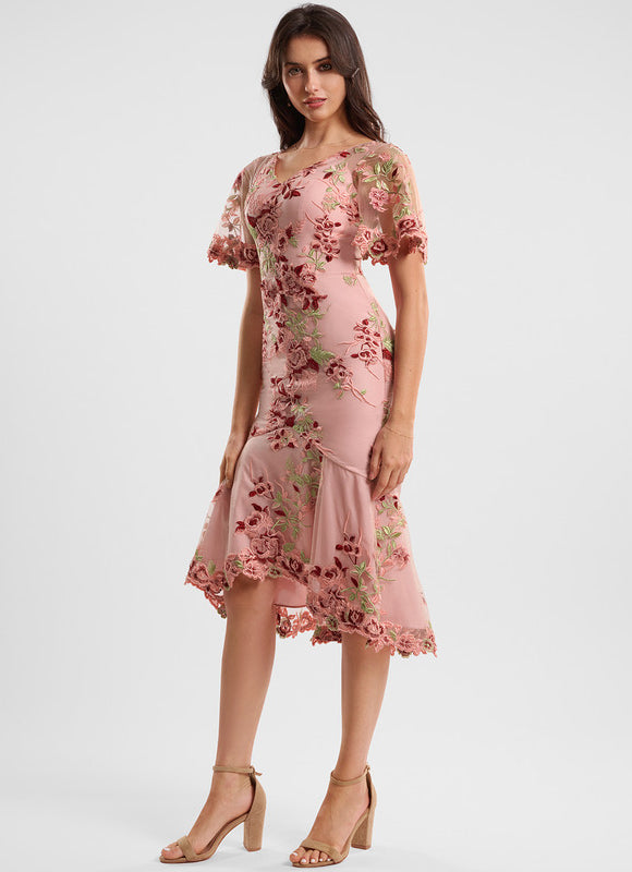 Robe Chic Évasée Brodée - gallery 1