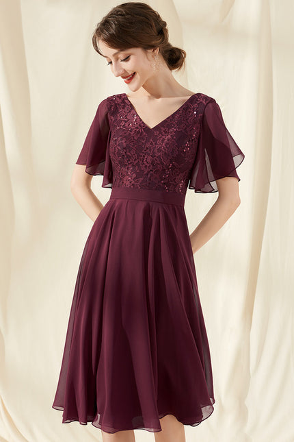 Robe Chic Chic Bordeaux - gallery 1
