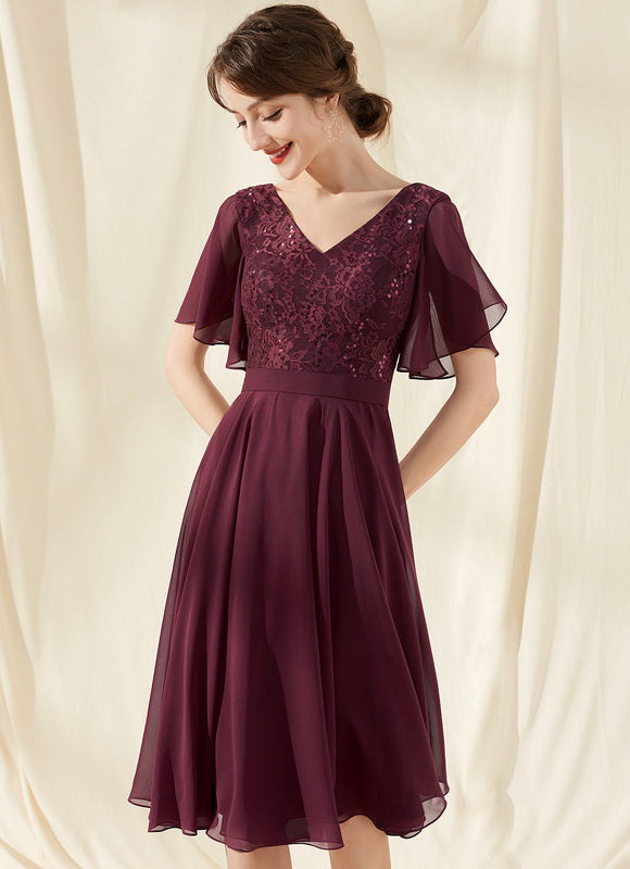 Robe Chic Chic Bordeaux - gallery 1