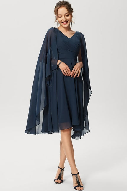 Robe Chic Voile Saphir - gallery 1