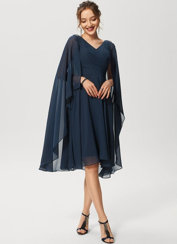 Robe Chic Voile Saphir - gallery 1
