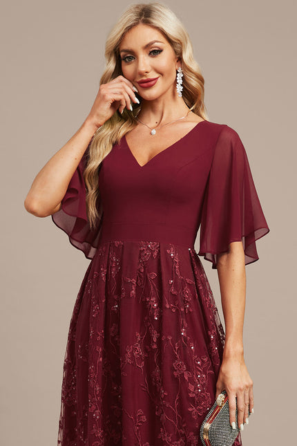 Robe Chic Émeraude Fluide - gallery 2