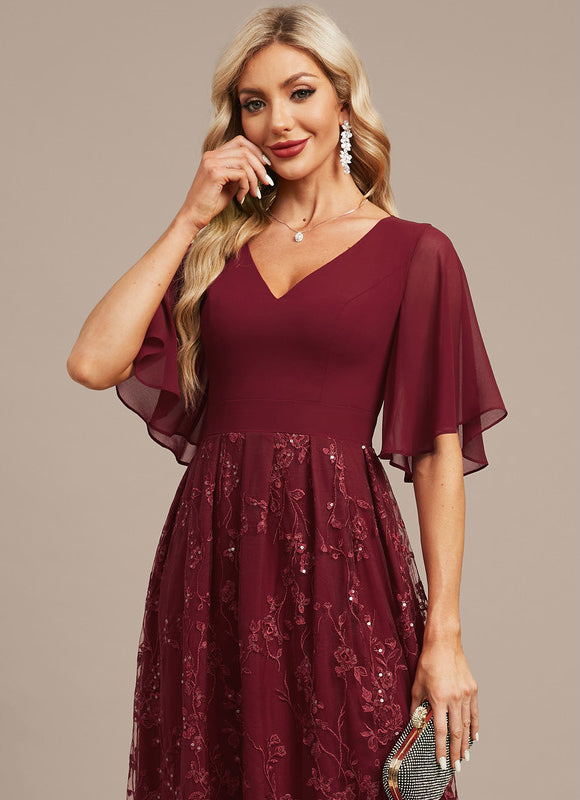 Robe Chic Émeraude Fluide - gallery 2
