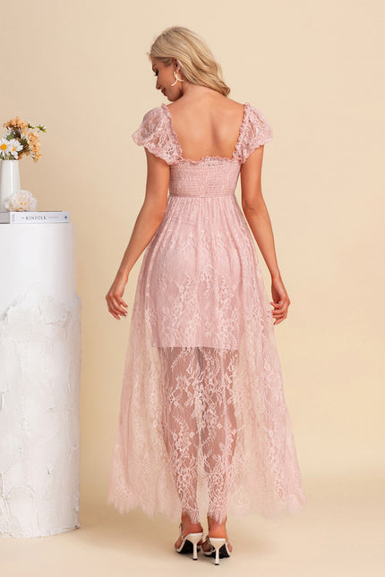 Robe Chic Maxi Rosée - gallery 1