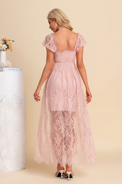 Robe Chic Maxi Rosée - gallery 1