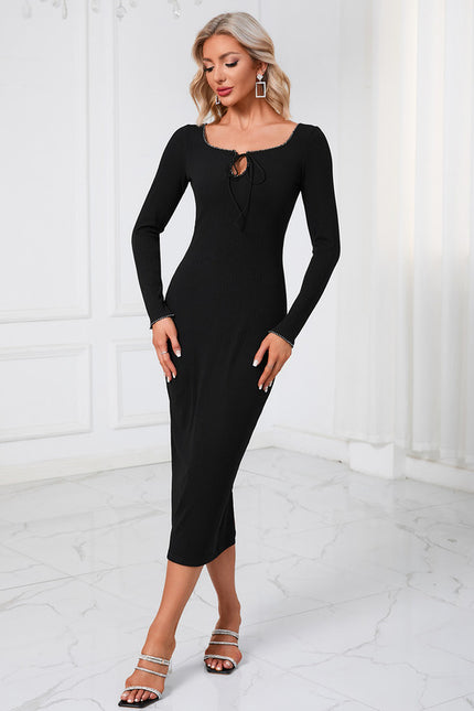 Robe Chic Noir Moulante