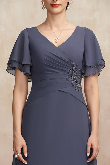 Robe Chic Plissée Améthyste - gallery 5