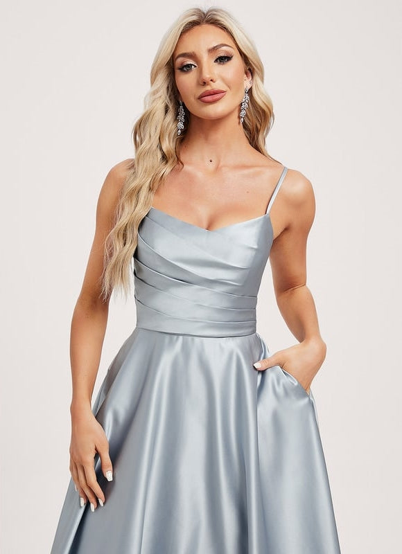 Robe Chic Bleu Poudré Chic - gallery 3