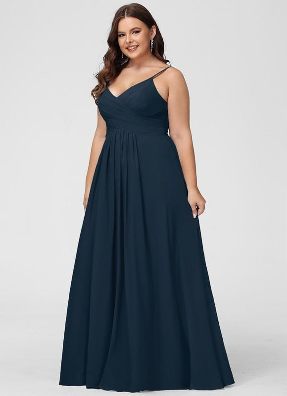 Robe Chic Longue Verte Fluide - gallery 8