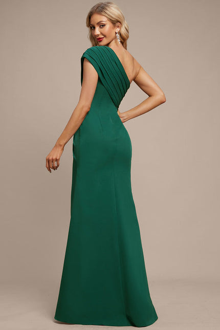 Robe Chic Éclat Vert Émeraude - gallery 3