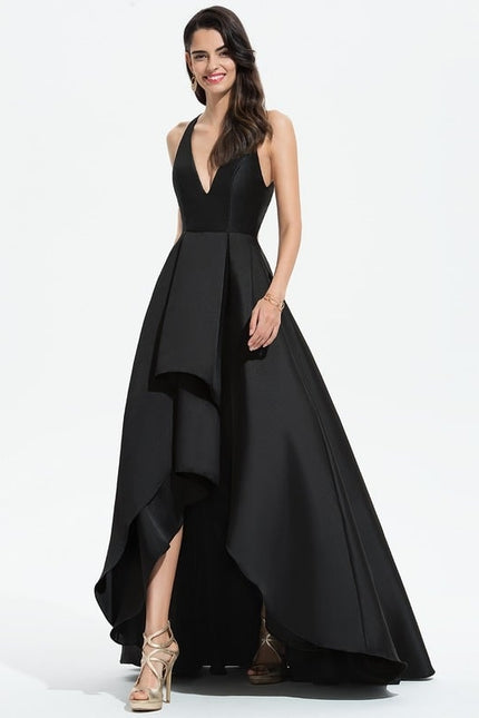 Robe Noir Brillant Chic - gallery 4