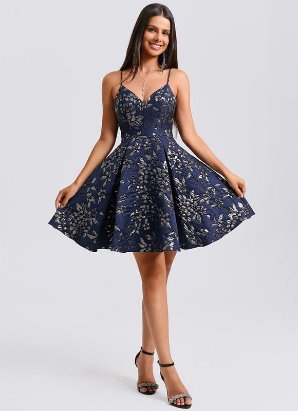 Robe Chic Jacquard À Bretelles - gallery 7