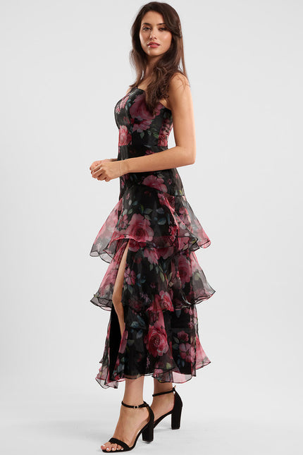 Robe Chic Floralité Nocturne - gallery 2