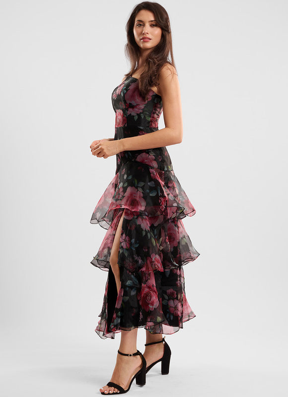 Robe Chic Floralité Nocturne - gallery 2