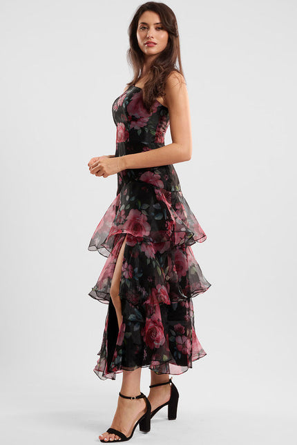 Robe Chic Floralité Nocturne - gallery 2