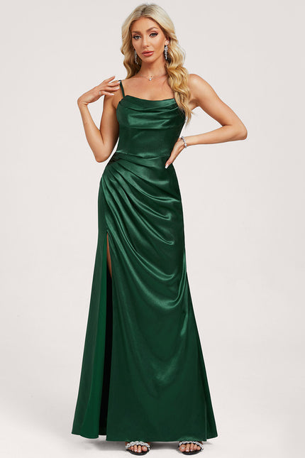 Robe Chic Ombre Émeraude Étoilée - gallery 2