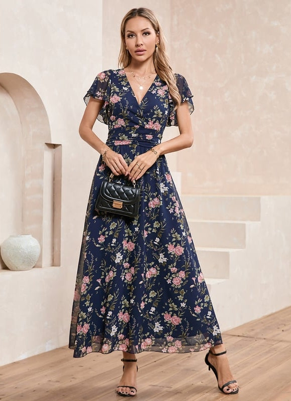 Robe Chic Fleurie Maxi - gallery 5