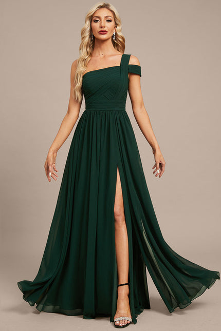 Robe Chic Élégance Asymétrique - gallery 1