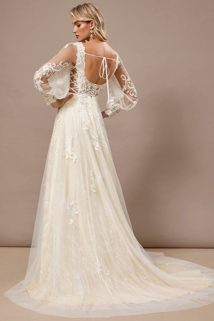 Robe Chic Éthérée Brodée - gallery 6